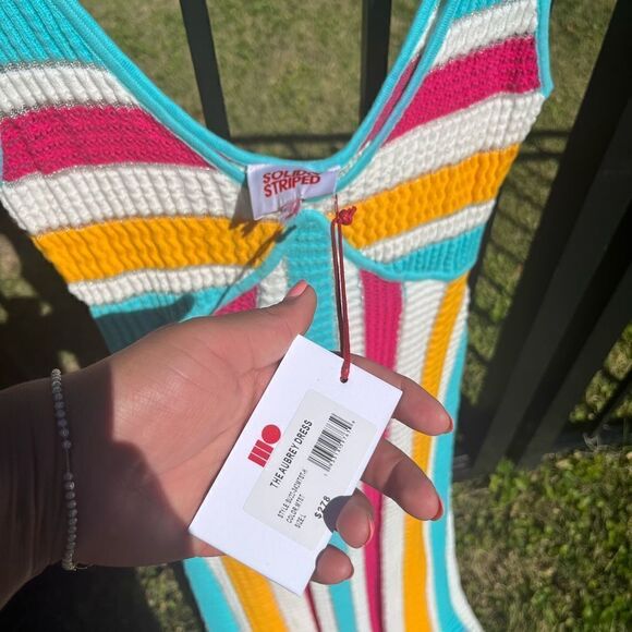 Anthropologie SOLID & STRIPED Aubrey Midi Dress NWT - Picture 7 of 9